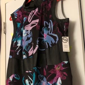 Midi bodycon floral dress